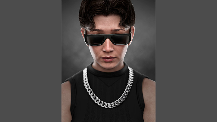 Daz3DPoser_男性人物095
