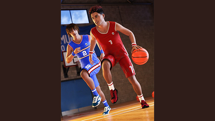 Daz3DPoser_男性人物103