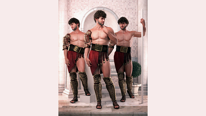 Daz3DPoser_男性人物127