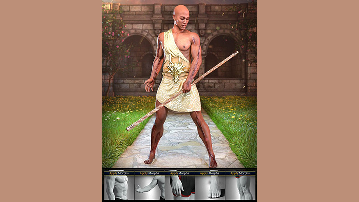 Daz3DPoser_男性人物150