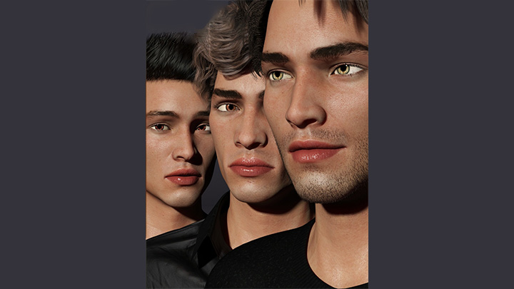 Daz3DPoser_男性人物163