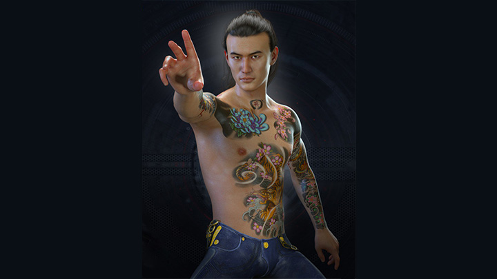 Daz3DPoser_男性人物184