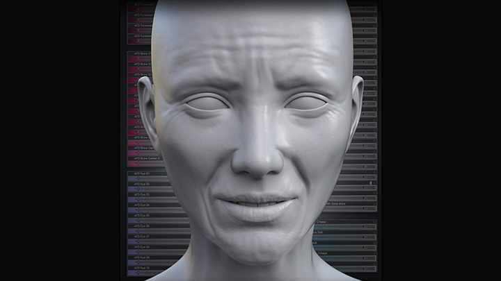 Daz3DPoser_男性白模001