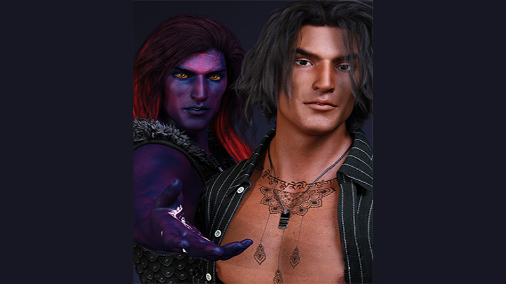 Daz3DPoser_男性角色005