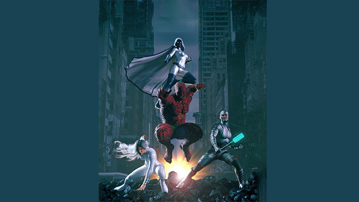 Daz3DPoser_科幻人物001