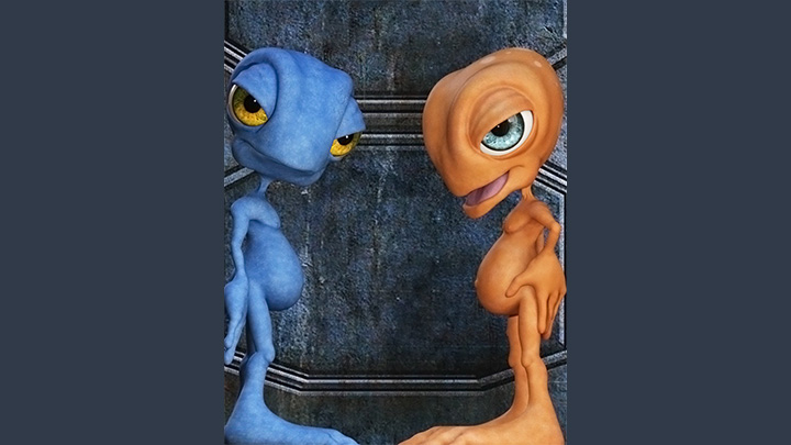 Daz3DPoser_蓝精灵001