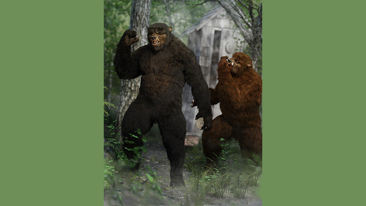 Daz3DPoser_野兽001