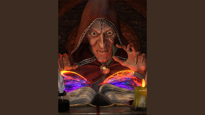 Daz3DPoser_魔法师004