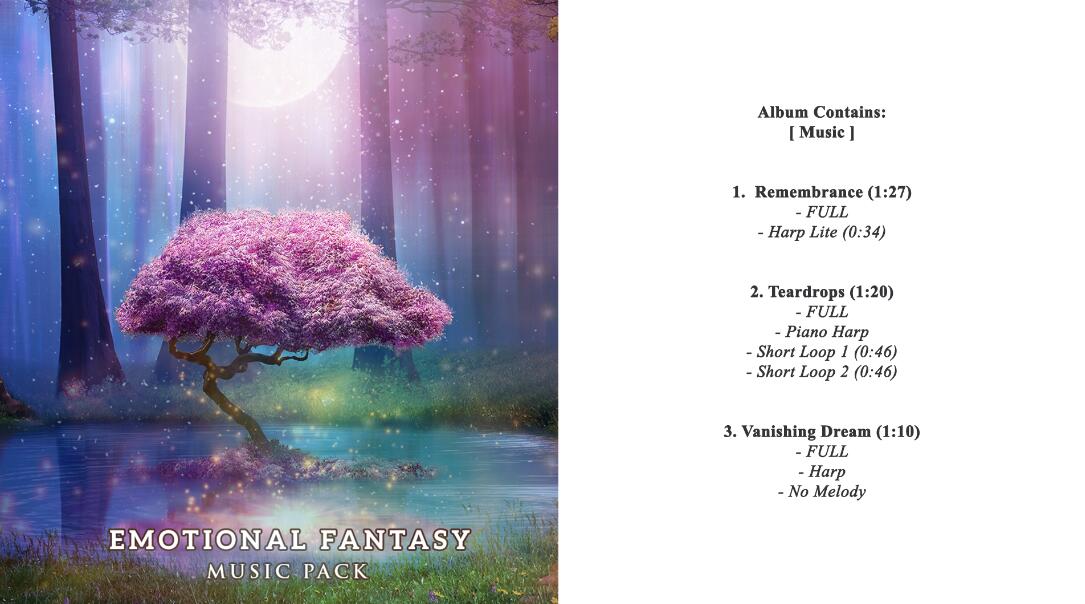 Emotional Fantasy Music & Samples Pack音效