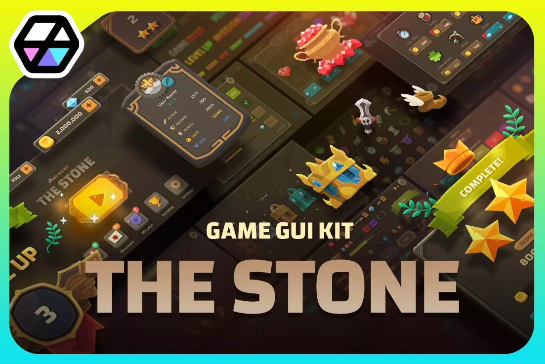 GUI – The Stone v2.1.0图标元素