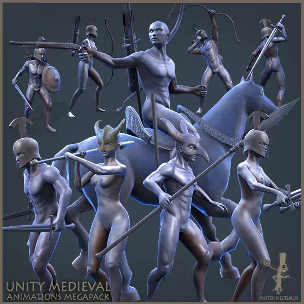 Medieval Animations Mega Pack动作