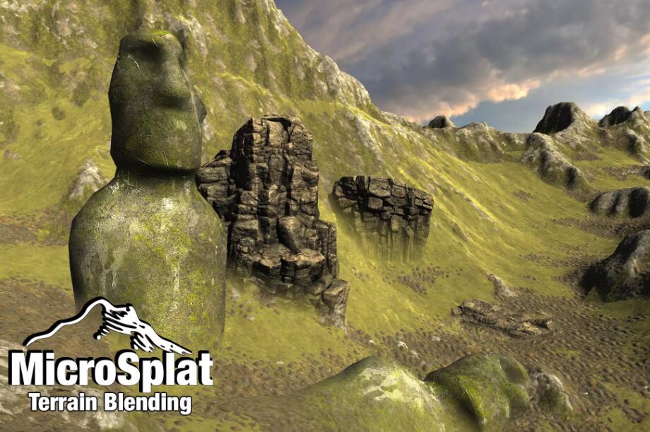 MicroSplat – Terrain Blending v3.9.43地形工具