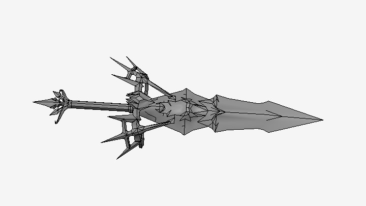 Obj_3D打印动漫类093