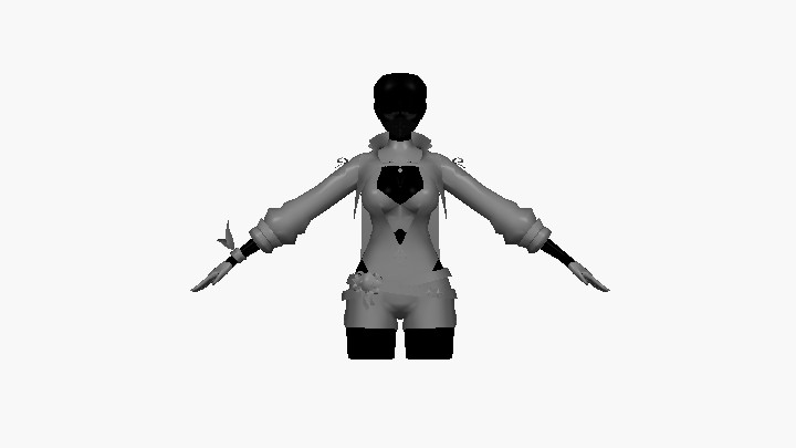 Obj_3D打印动漫类1269