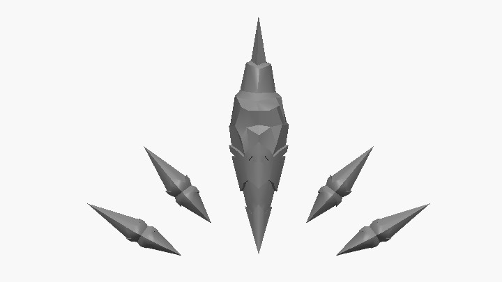 Obj_3D打印动漫类1514