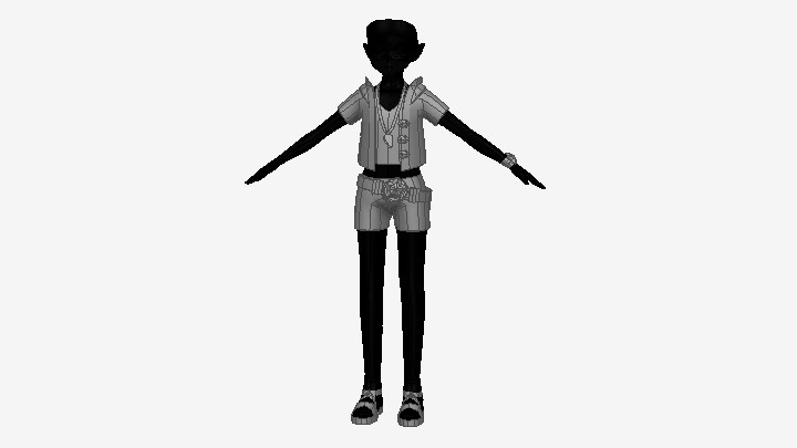 Obj_3D打印动漫类222