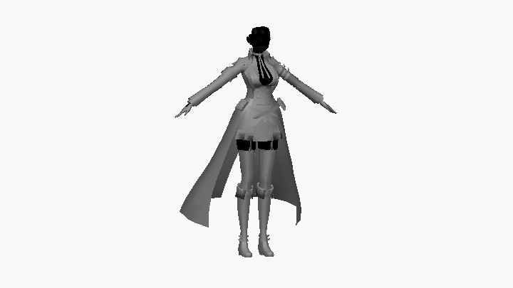 Obj_3D打印动漫类484