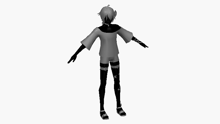 Obj_3D打印动漫类493