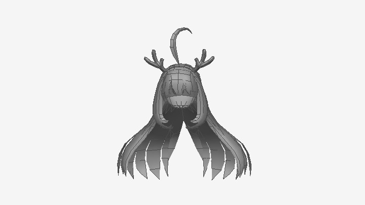 Obj_3D打印动漫类758