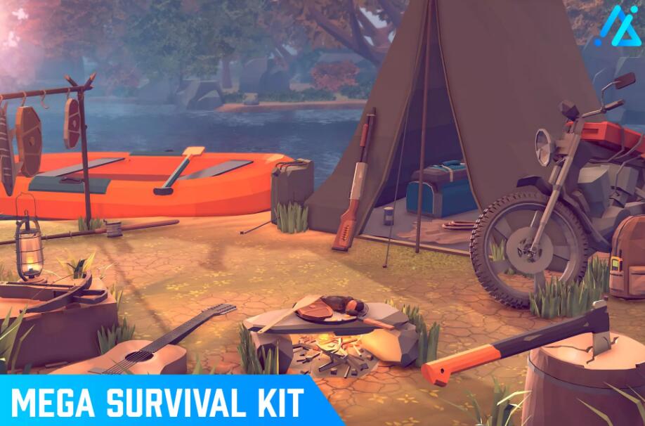 POLY – Mega Survival Kit v2.1.0卡通道具