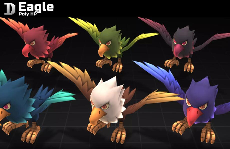 Poly HP – Eagle v1.1卡通老鹰