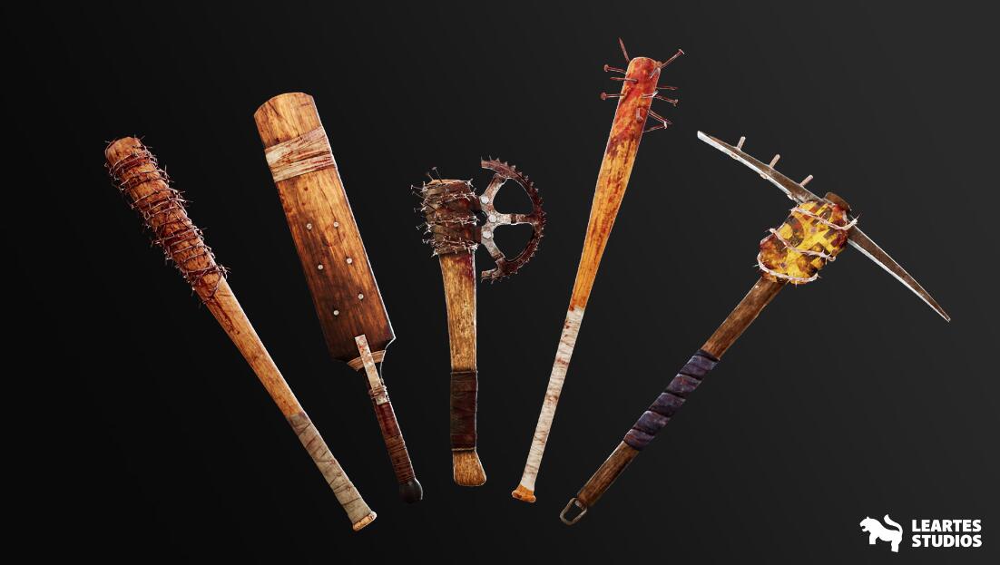 Post Apocalyptic Melee Weapons VOL.4冷兵器