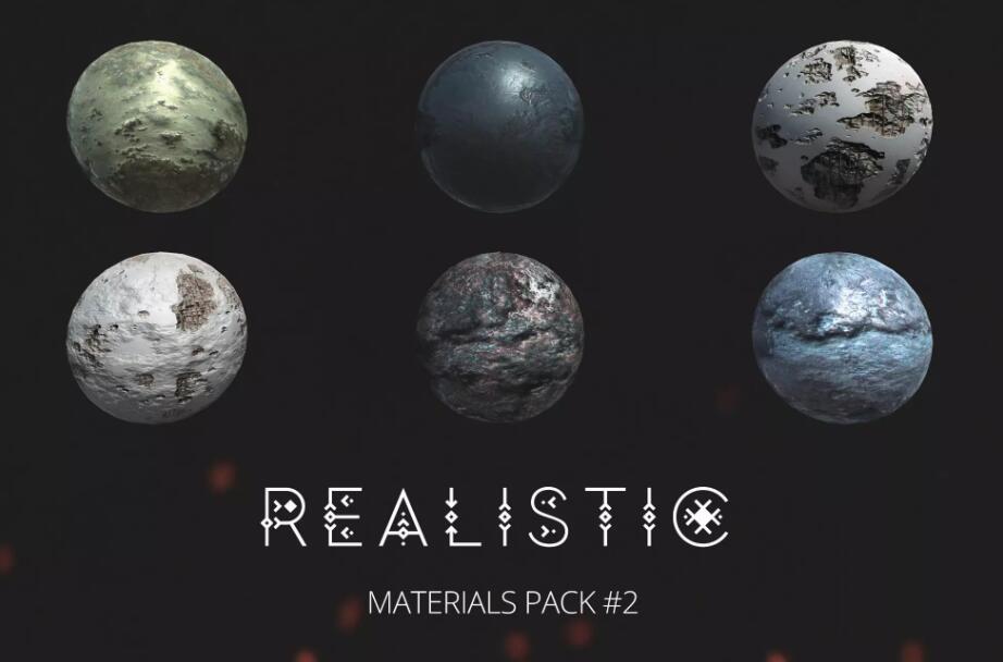 Realistic Materials Pack #2材质