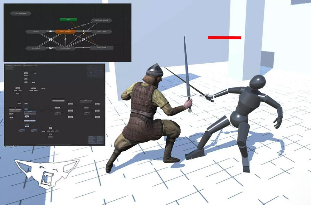 Sword Animset Pro v1.0击剑战斗动作