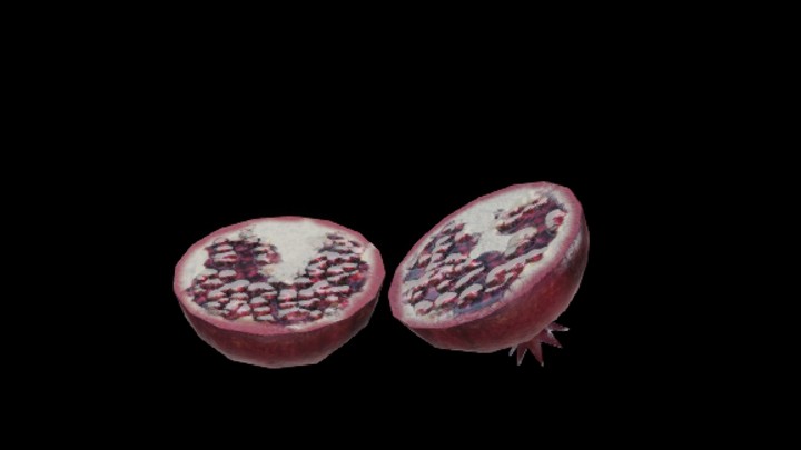 UE项目资源_模型资源_两半石榴001