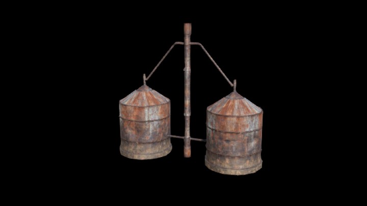 UE项目资源_模型资源_仓筒005