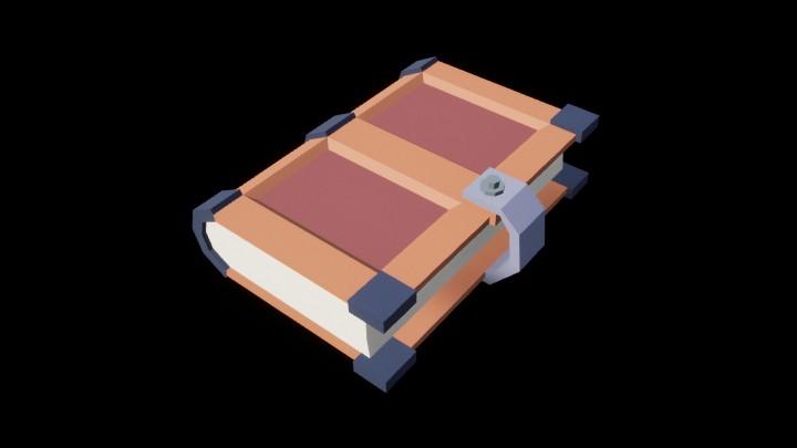 UE项目资源_模型资源_卡通_书籍006