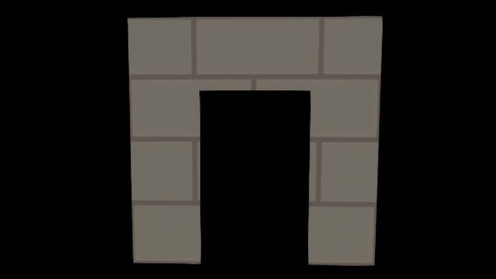 UE项目资源_模型资源_卡通_墙127