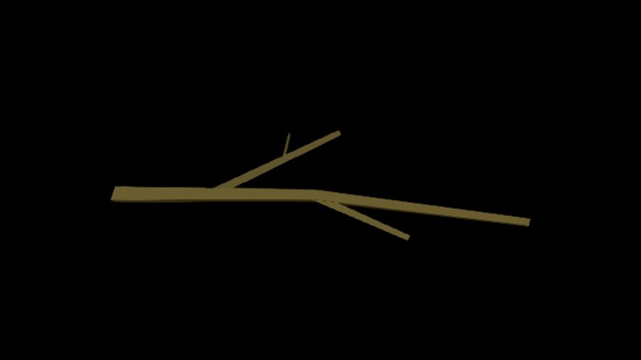 UE项目资源_模型资源_卡通_树枝065