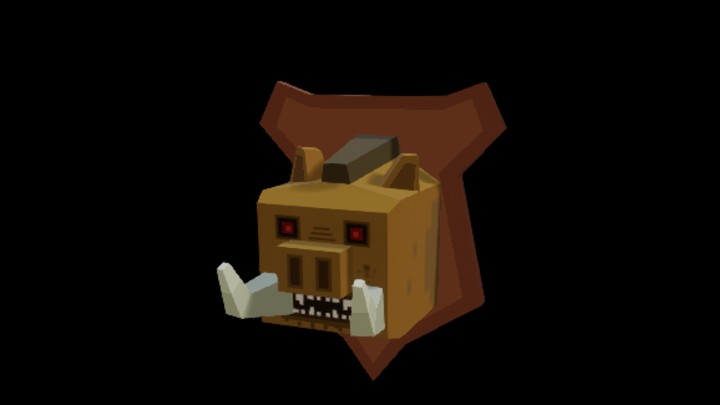 UE项目资源_模型资源_卡通_猪头001