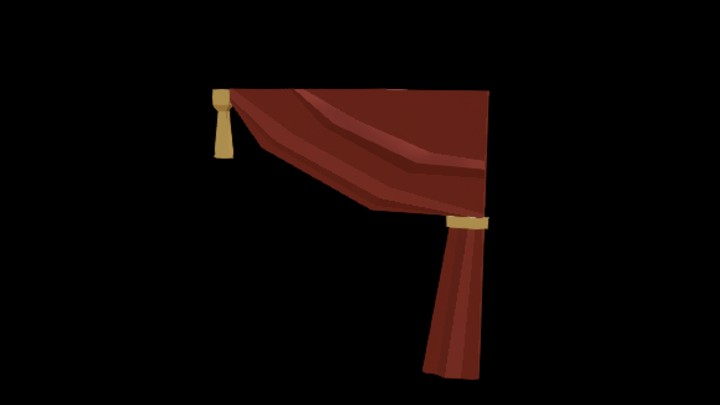 UE项目资源_模型资源_卡通_窗帘008