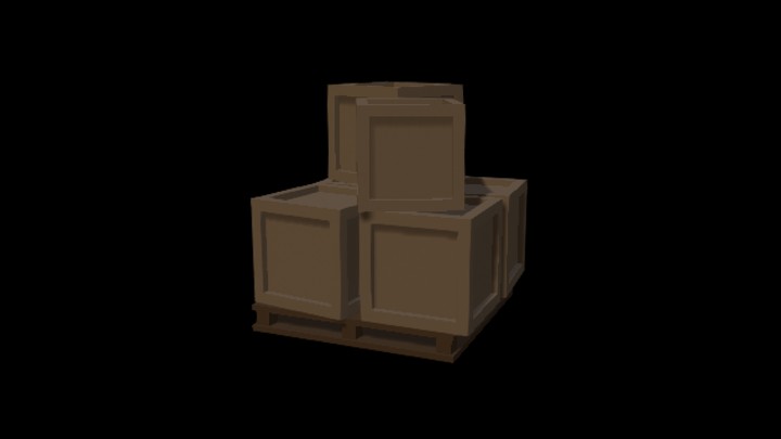 UE项目资源_模型资源_卡通_箱子029