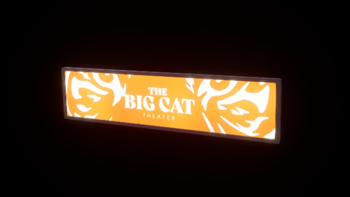 UE项目资源_模型资源_广告牌526