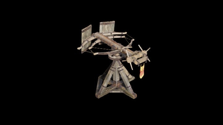 UE项目资源_模型资源_弩车006