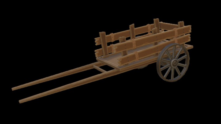 UE项目资源_模型资源_推推车001