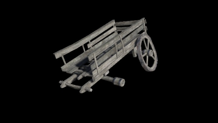 UE项目资源_模型资源_推车111