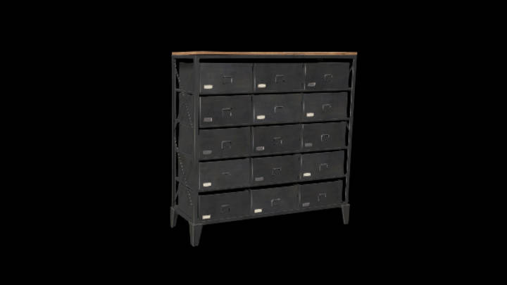 UE项目资源_模型资源_文件柜013