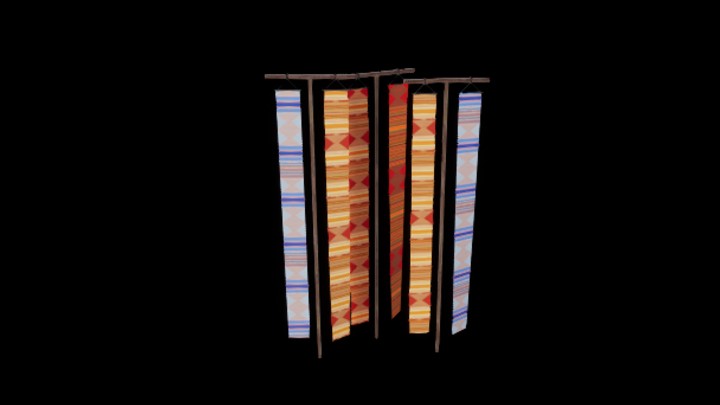 UE项目资源_模型资源_旗帜158