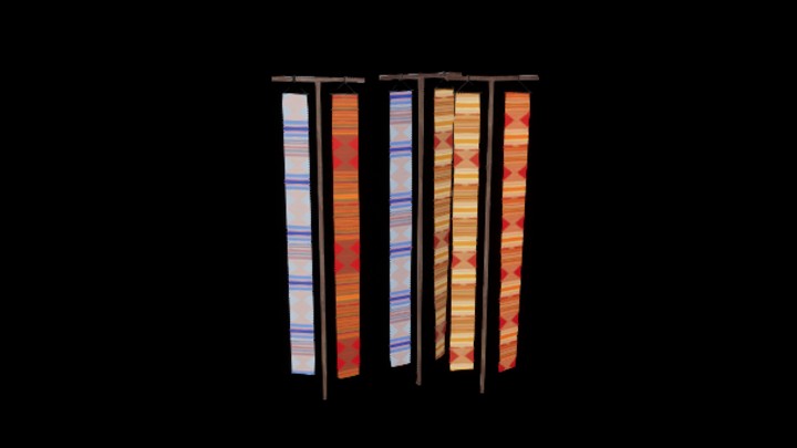 UE项目资源_模型资源_旗帜161