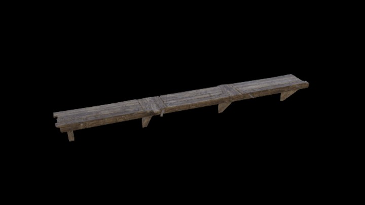 UE项目资源_模型资源_木板764