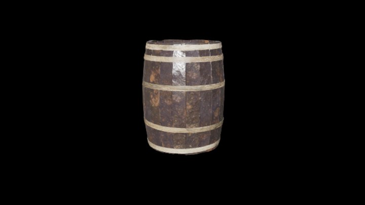 UE项目资源_模型资源_木桶组合003