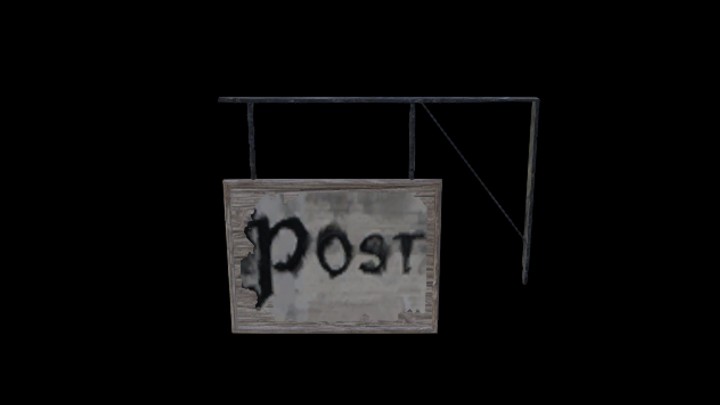 UE项目资源_模型资源_木牌015