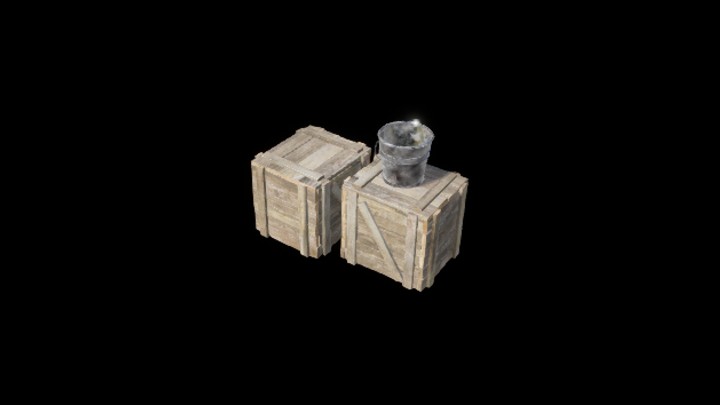 UE项目资源_模型资源_木箱组合032