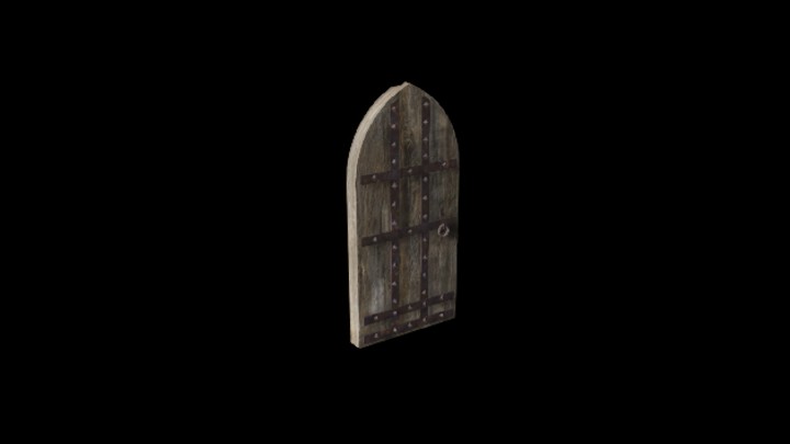 UE项目资源_模型资源_木门069