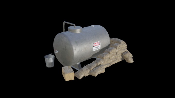 UE项目资源_模型资源_气罐030