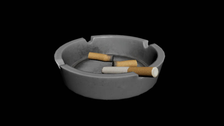 UE项目资源_模型资源_烟灰缸037